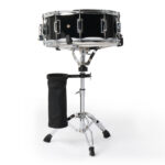 14 x 5.5in Snare Drum Set with Drumstick Holder, Snare Drum Bag, Strap, Mute Pad & Drum Stick for Beginner Student Black - Image 10
