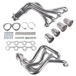 2*Exhaust Manifold w/gaskets bolts Replacement for Mercruiser GM 4.3 2002-UP Dry Joint Riser - Image 10