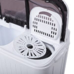 Replacement code: 56062206 XPB35-188S 14.3(7.7 6.6)lbs Semi-automatic Gray Cover Washing Machine - Image 11