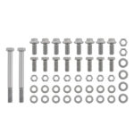 Engine Mounts Kit Fit fit for Chevy C10 2wd Blazer Suburban 1963-72 Steel Steel - Image 4