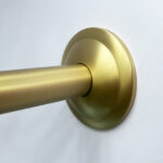 Shower Arm with Flange, 1/2 NPT Tapered Threads, Rain Shower Head Arm, Wall Mount Shower Extension Arm - Image 5