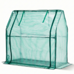Mini Greenhouse with PE Cover, Indoor Outdoor Plant Gardening Green House for Garden Backyard, 36*18*33in, Green - Image 16