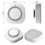 4 Pack Smoke Alarm Fire Protection Home Security System Smoke Alarm (US Logistics only For USPS.TK/TMEU only For self-pickup) Platform policies vary; relevant qualifications are attached via link, please do not list products without required qualifications - Image 3