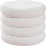 Round Pouf Ottoman Natural Seagrass Pouf Footrest, Foot Stool for Bedroom Living Room | Accent Seat Temu - Image 10