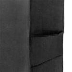 71" Portable Closet Wardrobe Clothes Rack Storage Organizer with Shelf Black - Image 14