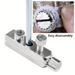 Dismantling tool for broken faucet, screwdriver, pipe extractor, pipe extractor kit, easy to use screw extractor kit, broken faucet extractor kit - Image 4