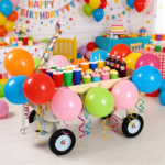 Outdoor carriage, all terrains, wooden railings, solid tires, garden carriage,Load-bearing capacity: 176LBS - Image 11