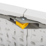 Replace 87607347 4ft Foldable Lift Patio Plastic Table White - Image 11