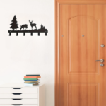 CIFbuy Exquisitely Designed Metal Elk Key Hooks: Wall-mounted, Multi-functional Hooks Ideal for Hanging Clothes, Bags, and Keys. Elevate Your Room's Aestheti(TikTok/temu self-pickup orders) - Image 5