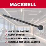 20LB Macebell, Mace Hammer, Great for Home Exercise & Gym Tra Support for self-pickup face sheet, daily face sheet submission deadline 16:00 - Image 2