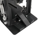 Wool Felt Hammer Double Drum Pedal Professional Double Bass Drum Pedal Black - Image 16