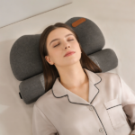 Heated Neck Pillow with 3 Heat Levels, 55D Memory Foam Cervical Pillow for Neck Pain Relief, 30 Mins Auto Off Heating Pillow for Home Office Travel, Zero Pressure Memory Foam Neck Support Pillow with Auto Shut Off & Overheat Protection - Image 15