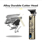 Small LCD Screen Display Professional Men Cordless Hair Clippers Beard Trimmer Cutting Machine Kit (US Logistics For USPS/DHL/Fedex/UPS. No designated logistics accepted TK/TMEU only For self-pickup - Image 2