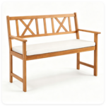 C-Shaped End Table with Wheels for Sofa Side, Bedside & Reading Corner Use, Brown - Image 13