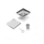 6 inch Grid Shower Floor Drain - Image 3
