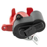 Rear Left Electric Brake Caliper For VW PASSAT 3C2 2005-2008 3C0615403E Red - Image 5