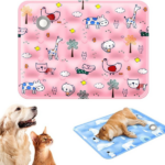 90*60 cm Dog Cooling Mat, 2026 New Summer Pet Mats, Portable Pet Cooling Pad for Travel, Washable Gel Coolings Mat for Dogs and Cats Indoor Outdoor, Reusable Chill Pad Suitable for All Pets - Image 2