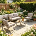 Pieces Patio Furniture Set