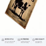 CIFbuy Funny Manure Happens Cow Metal Sign, Tin Wall Art, Plaque Decor For Home Bar 8x12in MetikTok, MetikTok, Self-ouckup Logiopin - Image 4