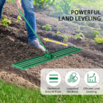 36*9.8*75inch Lawn Leveling Rake - Image 9