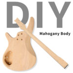 DIY 4 String IB Style Electric Bass Guitar Kits with Mahogany Body, Maple Neck and Accessories - Image 10