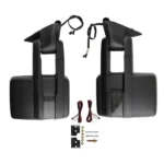 Left Right Mirror fit for GMC C1500/C3500 1988-2001 SC05097IT921TU Black Power - Image 6