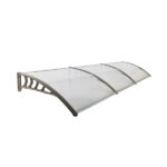 Same Code 87756300 HT-300 x 100 Household Application Door & Window Rain Cover Eaves Transparent Board & Gray Holder - Image 25