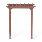 Wooden Arbor, Wedding Arch for Ceremony, Wood Trellis for Plant Climbing, Christmas Decor Pergola for Garden Backyard - Image 8
