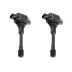 Set of 4 Ignition + Spark Plug fit for Nissan Sentra Tiida Urvan Versa X-Trail UF549 - Image 5