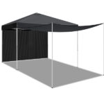 10x10FT pop up Canopy Tent with 2 sidewalls, Outdoor Canopy Tent for Parties - Image 4