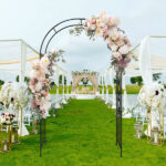 Arc Roof Wrought Iron Arch Plant Climbing Frame - Image 22