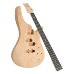 DIY 4 String IB Style Electric Bass Guitar Kits with Mahogany Body, Maple Neck and Accessories - Image 6