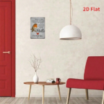 CIFbuy Retro Bird Heart Metal Plaque Sign, Funny 2D Flat Print Wall Art, Multipurpose Ornament For Home Bedroom Restaurant Decor TikTok, TikTok, Self-pickup Logiopics - Image 6