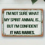 CIFbuy 2D Flat Vintage Plaque Decor Metal Wall Art Home Hanging Decoration 8x12 Inches (TikTok, temu pick-up service) - Image 21