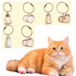 6-Piece Cat Hair Memorial Pendant Set - Pet Keepsake: Soft Fur Capsule Pendant, Portable Keychain - Image 9