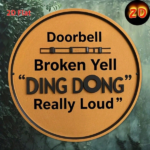 CIFbuy Classic Style | Round Iron Metal Sign 7.8x7.8 Inch 1PC, 2D Flat HD Printed Doorbell Malfunction Warning Decorative Wall Plaque F TikTok, TikTok, ue F Self-pickup Logiopics
