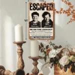 CIFbuy Vintage Home Alone Metal Tin Sign Bar Restaurant Wall Decor 8x12 Inches (TikTok, temu pick-up service) - Image 5