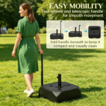 Outdoor Umbrella Base Only the base - Image 6