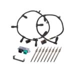 6.0L 2004-2010 Fit For Ford Diesel Glow Plugs Gasket & Glow Plugs MT030015 (Ban the sale oF Amazon & Temu) (No refunds without reason) - Image 2
