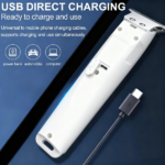 Men Pro Electric Hair Clippers Beard Trimmer Cutting Barber Shaving Machine White (US Logistics For USPS/DHL/Fedex/UPS. No designated logistics accepted TK/TMEU only For self-pickup - Image 7