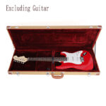 Replace 24852220 Don't sell on Amazon High Grade Electric Guitar Square Hard Case for GST GTL 170 SG and Burning fire Style Flat Yellow - Image 18
