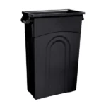 23 Gallon Heavy Duty Plastic Garbage Container, Black (Shipment from Walmart) - Image 3