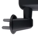 Left Manual Mirror Textured fit for Jeep Wrangler Unlimited 2007-2018 Black - Image 4