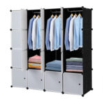 5-layer double row, freely adjustable layer spacing, with adjustable feet, display stand, iron, 177*40*180cm, chrome-plated - Image 27