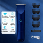 Men Pro Electric Hair Clippers Beard Trimmer Cutting Barber Shaving Machine Blue (US Logistics For USPS/DHL/Fedex/UPS. No designated logistics accepted TK/TMEU only For self-pickup - Image 9