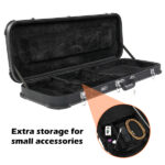 Replace 13198066 Electric Guitar Square Hard Case with Protective Sleeve Fits ST TL Burning fire 170 Style Electric Guitar Blac - Image 27