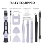 115-in-1 Mini Magnetic Precision Screwdriver Set, suitable for repairing computers, mobile phones, and electronic products. - Image 8