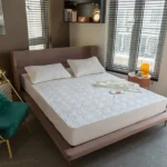White Quilted Fitted Sheet, Fits Mattress Up to 15" Deep, 2/3-Piece Set, Queen - Image 2