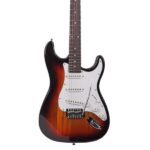 Rosewood Fingerboard Electric Guitar Sunset Color - Image 11