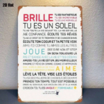 CIFbuy 1PC Vintage French Inspirational Motivational Quote Poster Metal Sign, Waterproof Durable Positive Art Print Wall Decor Ornament TikTok, TikTok, ment Self-pickup Logiopics - Image 8